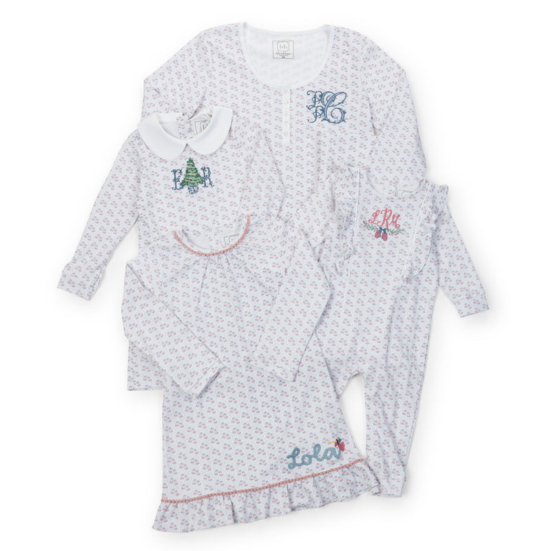 Wearable Pima Cotton Blanket - Bells in the Snow