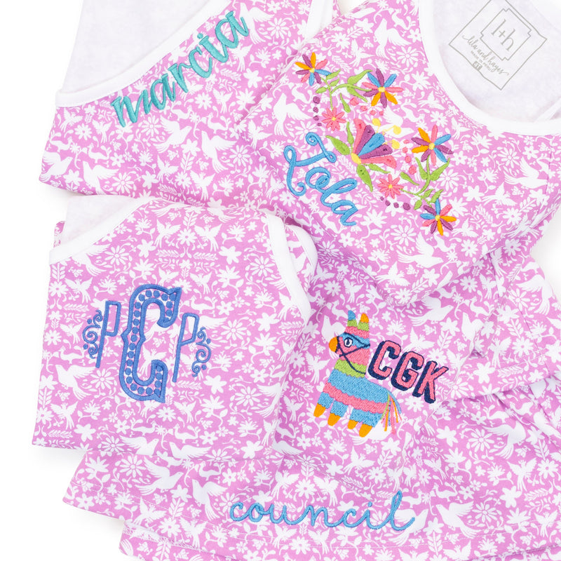Sally Women's Pajama Pant Set - So Pink Otomi