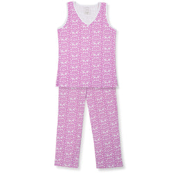 Sally Women's Pajama Pant Set - So Pink Otomi
